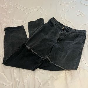 Women’s Black Wide Leg Nasty Gal Jeans